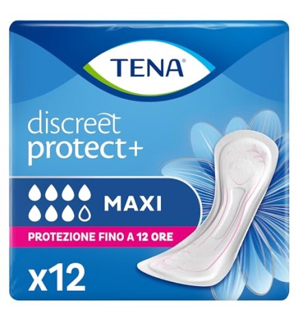 Tena Lady DISCREET compresa incontinenza maxi 12 unit donna