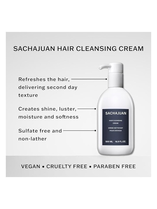 Sachajuan Crema Detergente Capelli donna 500ml