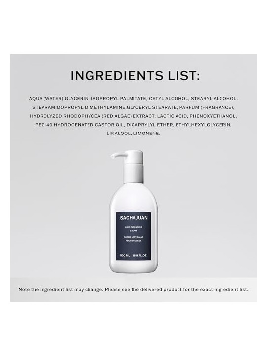 Sachajuan Crema Detergente Capelli donna 500ml