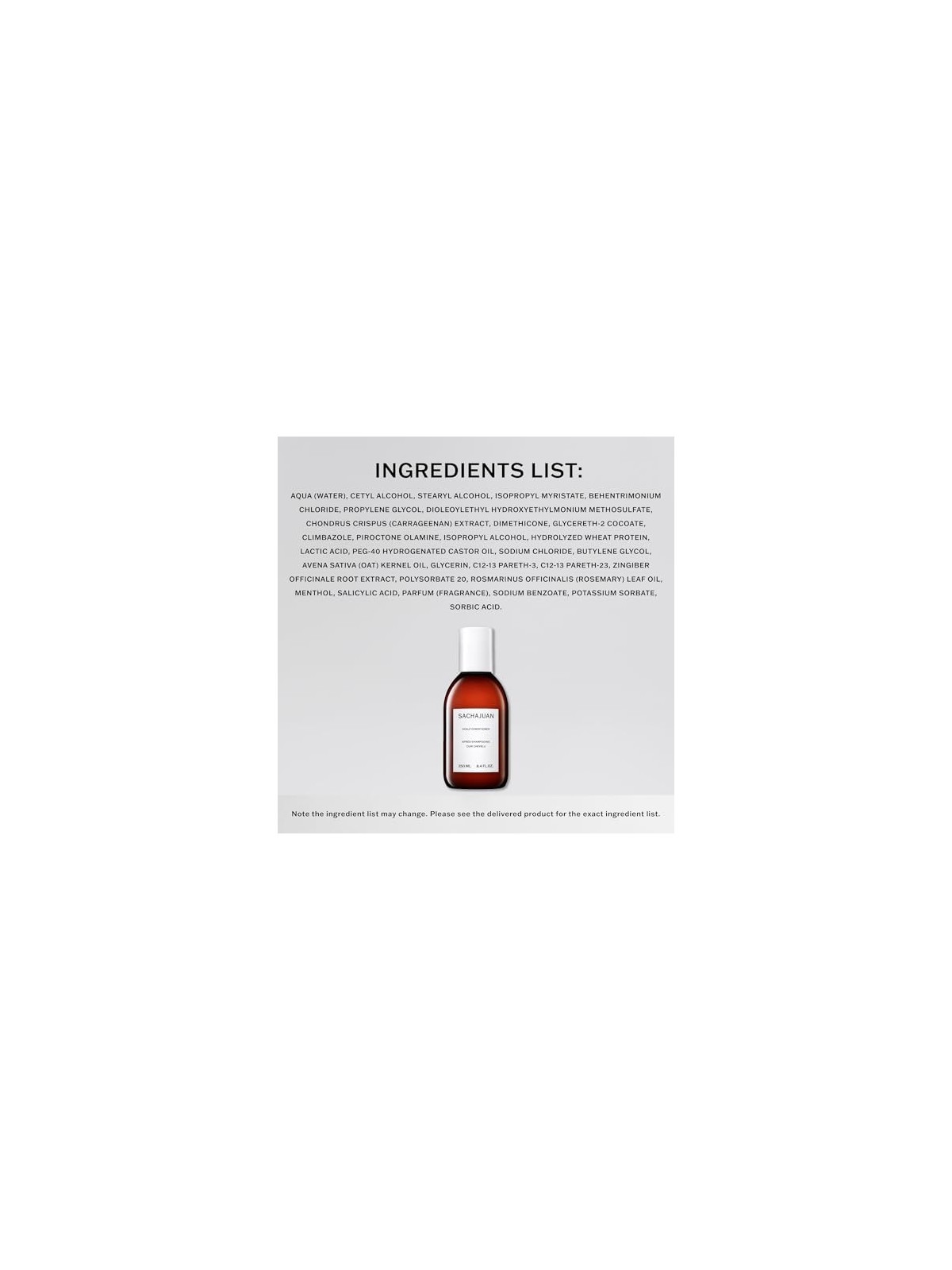 Sachajuan Balsamo per il cuoio capelluto donna 250ml