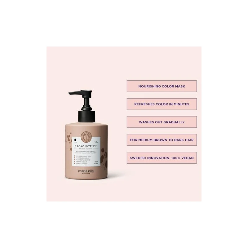 Maschera Colore Maria Nila 4.10 Cacao Intenso