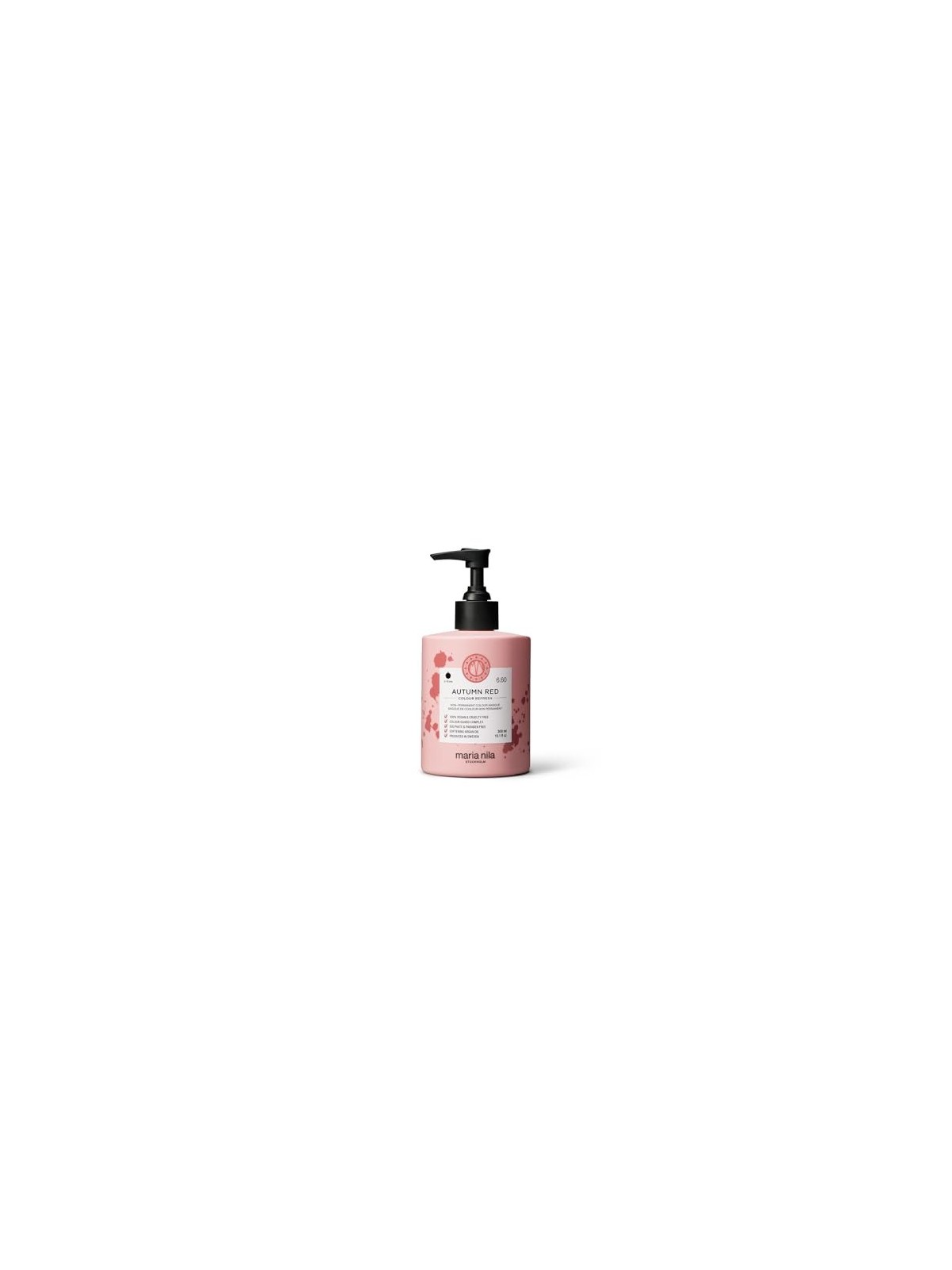 Maschera autunnale Rinfresca colore Rosso donna 300ml