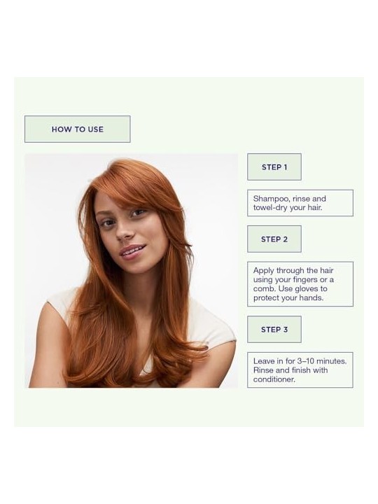 Bright Copper Colour Refresh Mask - Gentle nourishing mask without permanent color pigments
