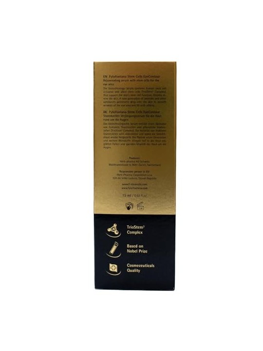 Siero ringiovanente con cellule staminali sulla zona degli occhi 15ml