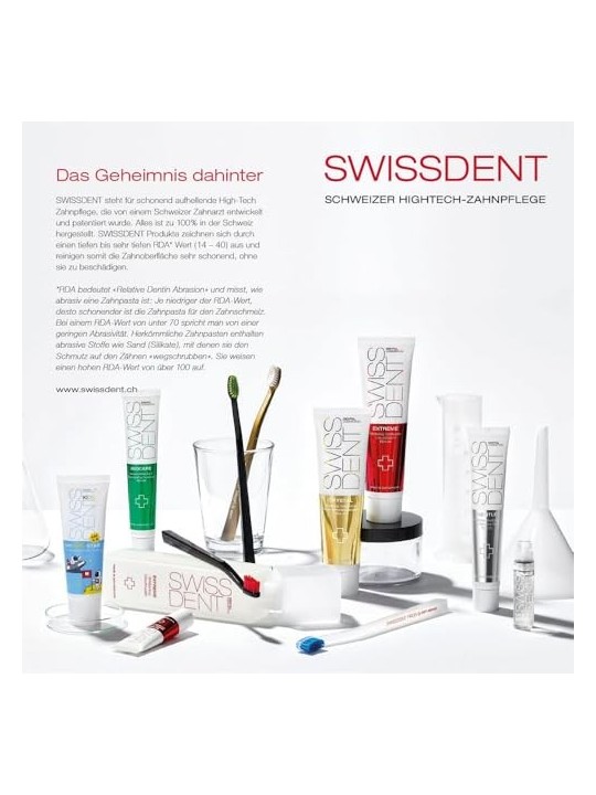 Dentifricio Swissdent Crystal Repair and Whitening 50ml