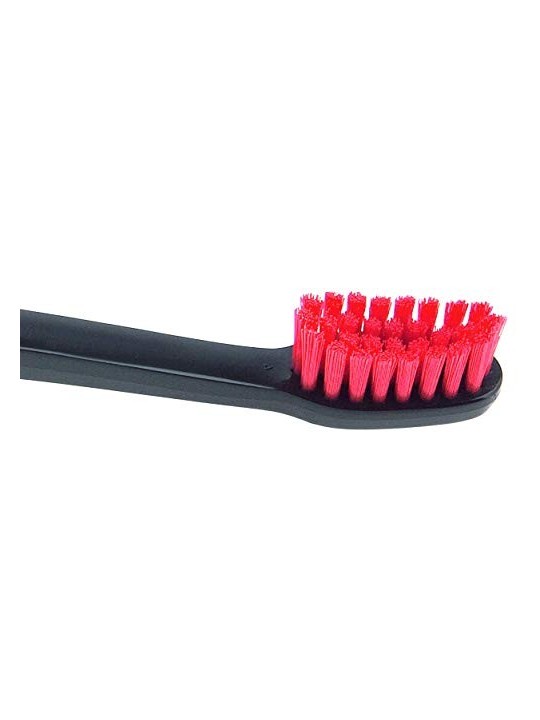 Spazzolino Swissdent COLOURS CLASSIC nero e rosso 1 unit unisex