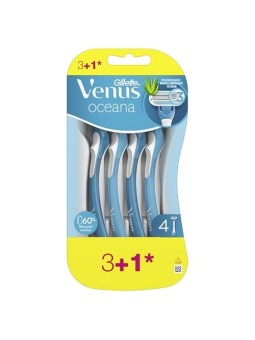 Gillette Venus Oceana Rasoio Unisex 4 Pezzi