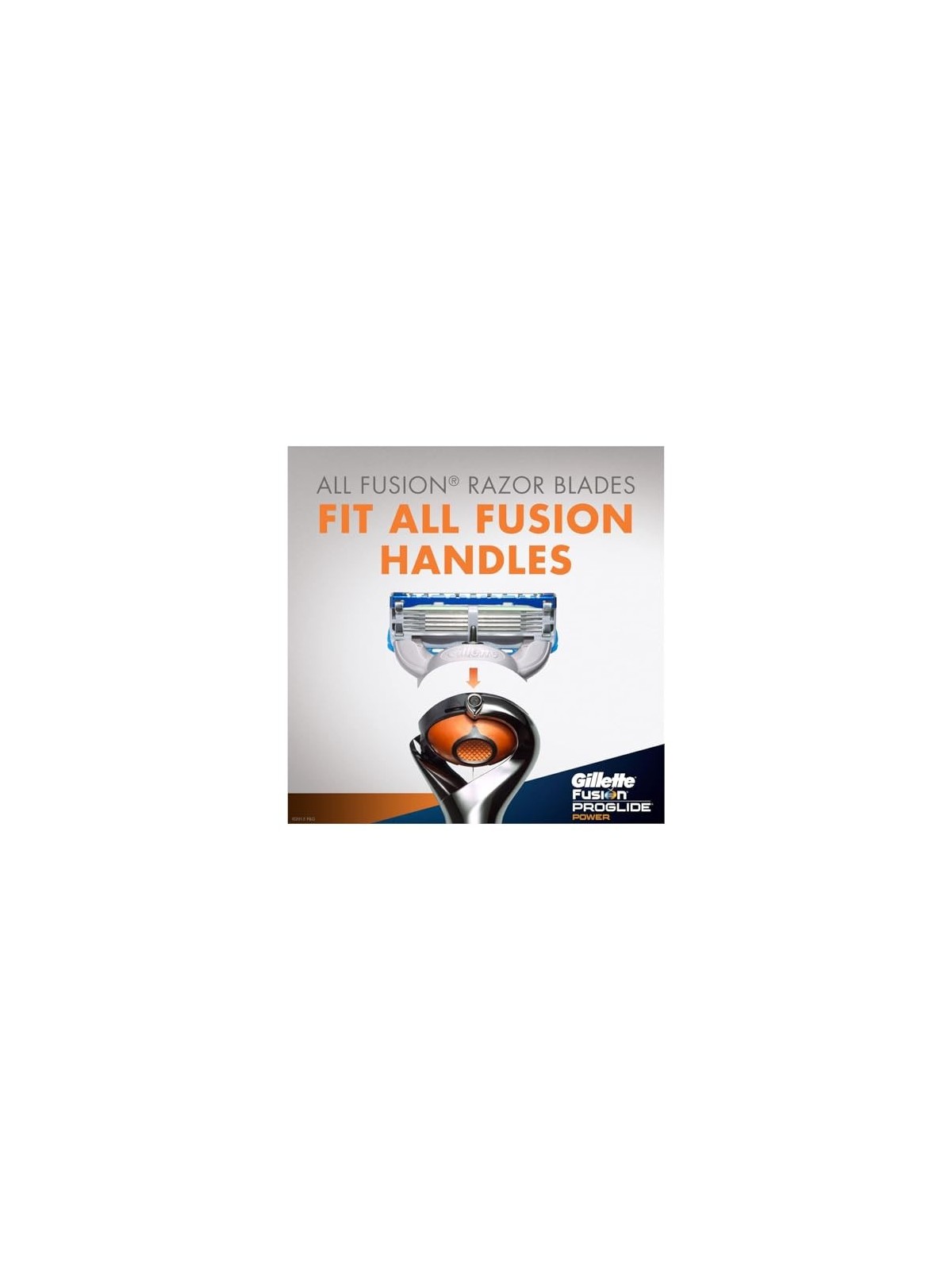 Gillette Fusion ProGlide Power 4 pcs - Replacement head