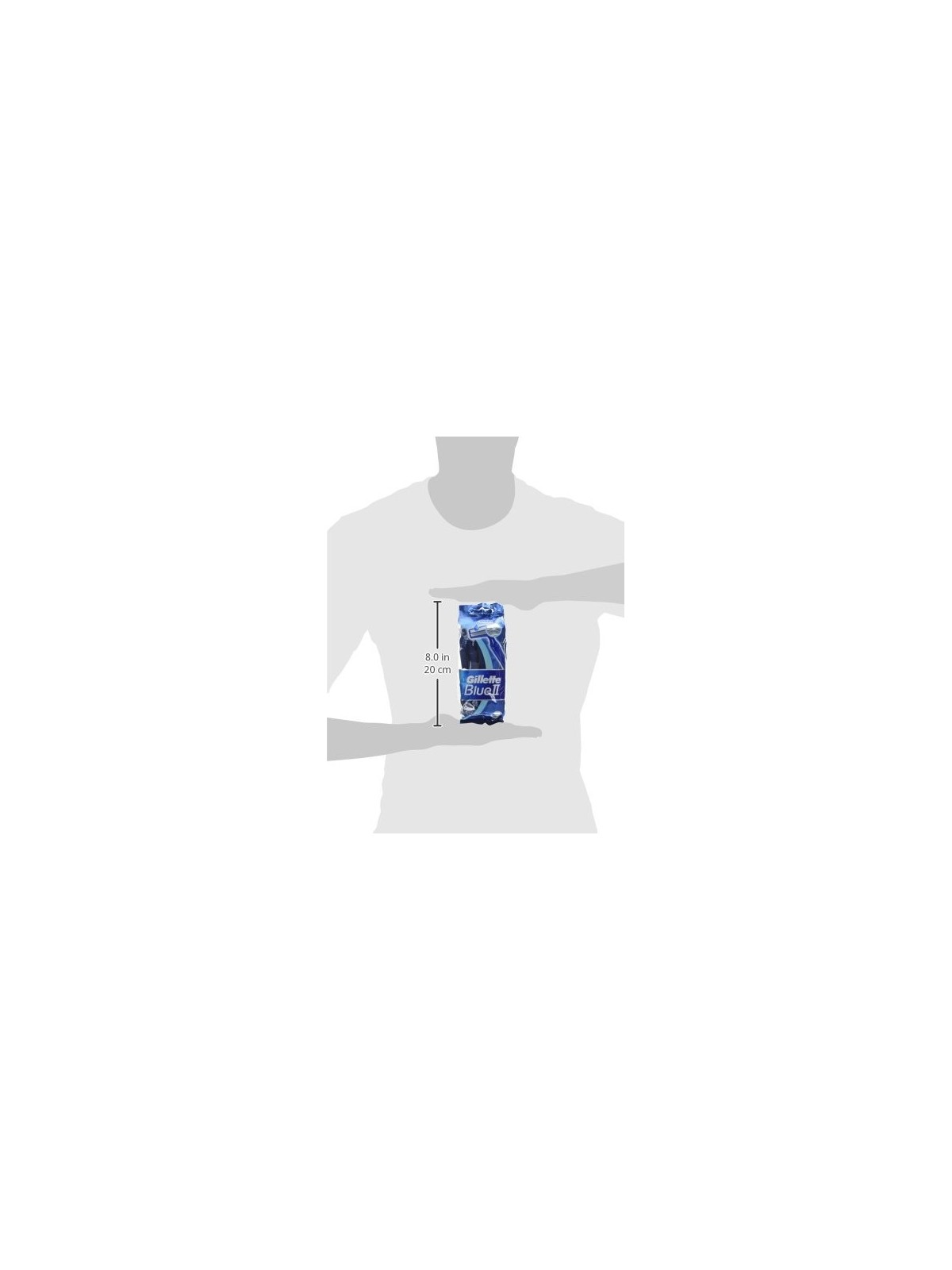 Gillette Blu II uomo 10 unit