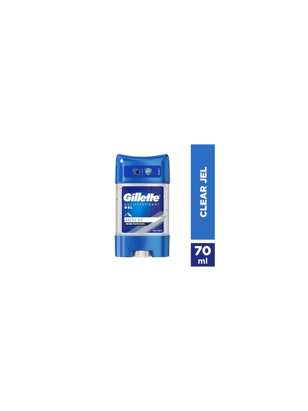 GILLETTE Endurance Gel antitraspirante ad alte prestazioni per uomo Arctic Ice 70ml