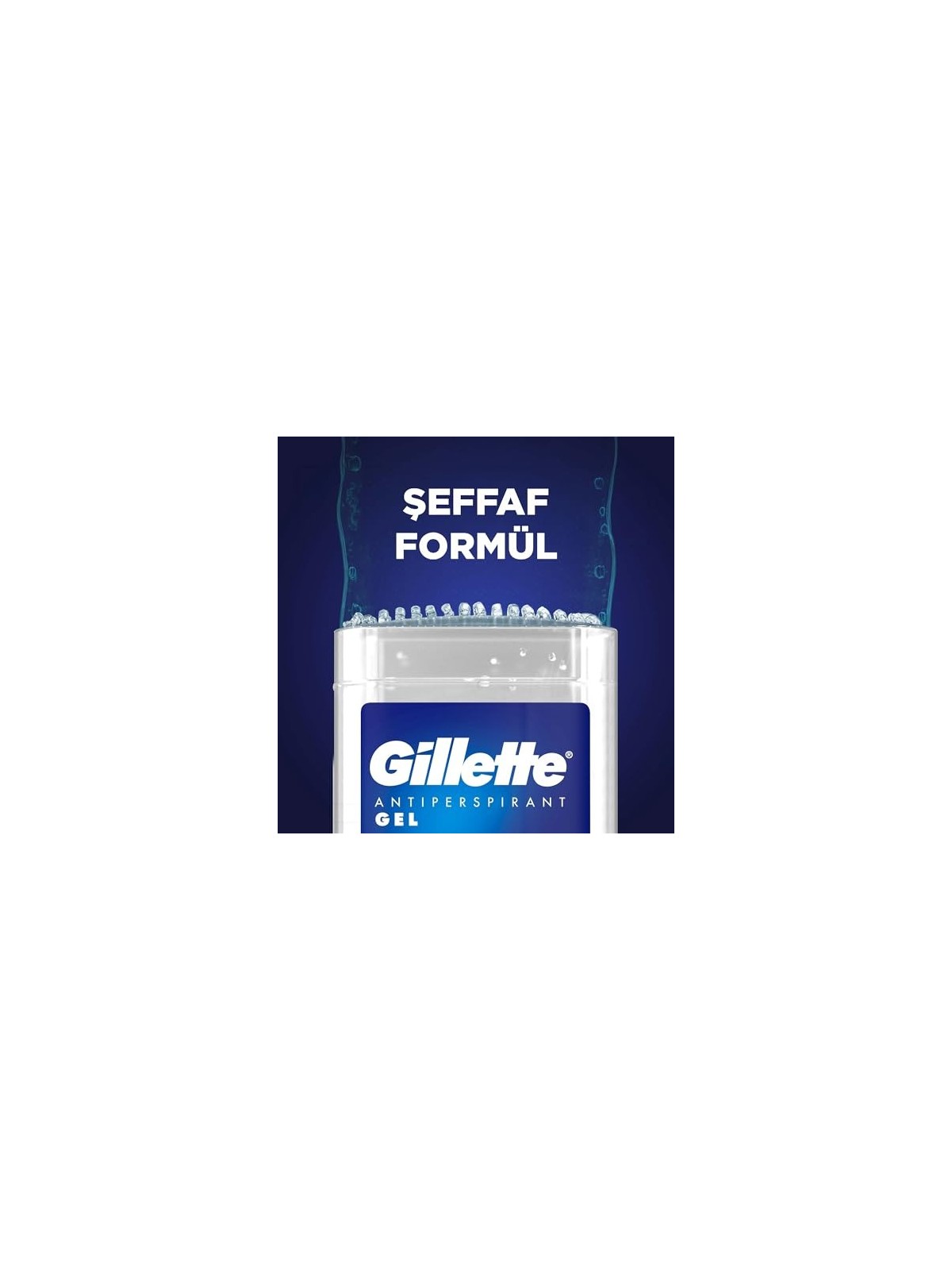 GILLETTE Endurance Gel antitraspirante ad alte prestazioni per uomo Arctic Ice 70ml