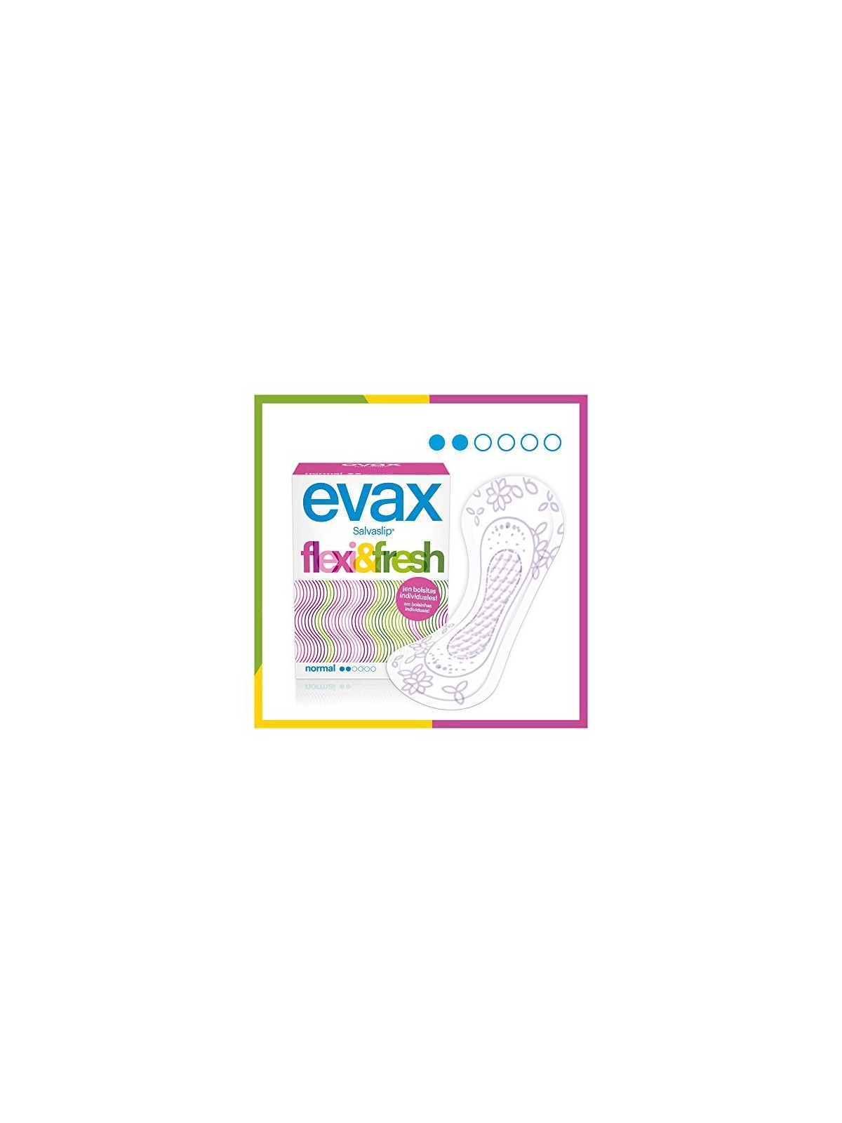 Evax SALVASLIP normale fresh in bustine 40 unit donna