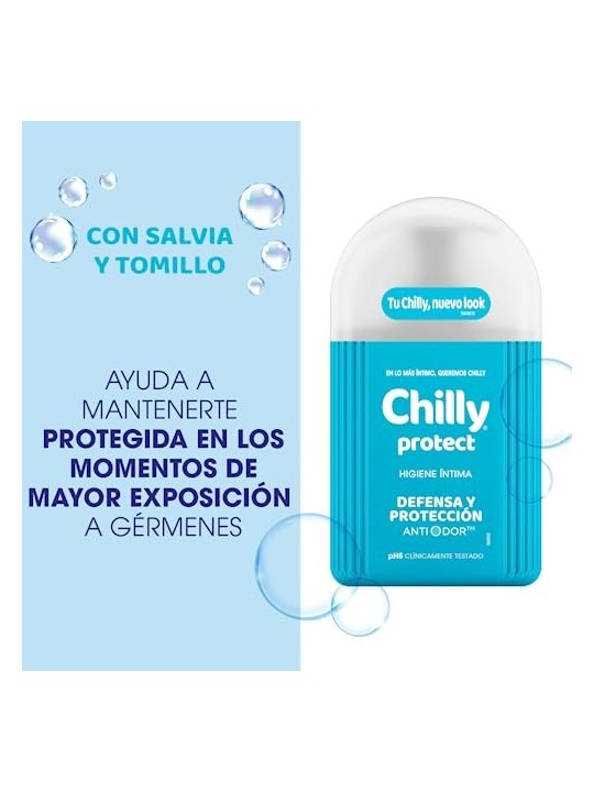 Chilly EXTRA PROTECTION PH 5 gel intimo 250ml donna