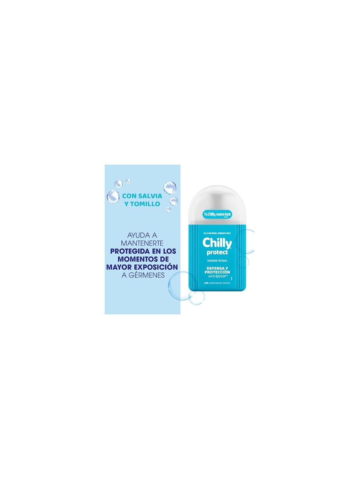 Chilly EXTRA PROTECTION PH 5 gel intimo 250ml donna