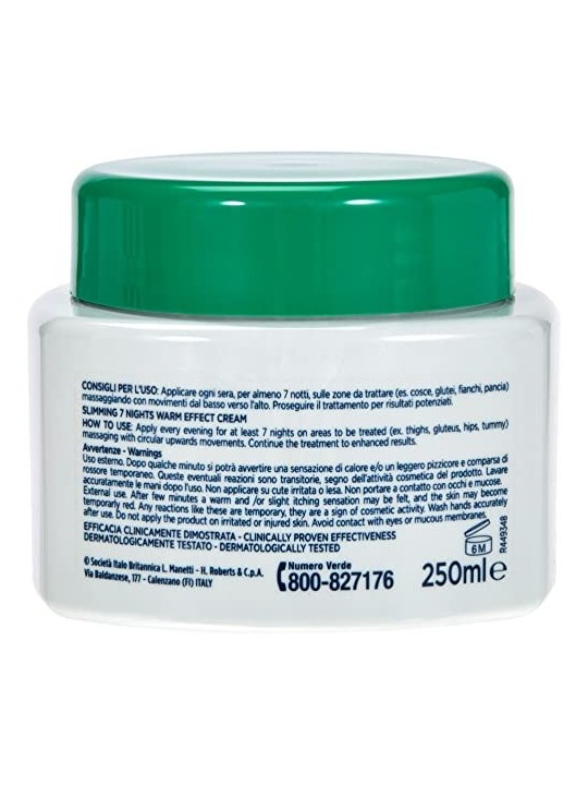 Crema Snellente Intensiva 7 notti 250ml donna