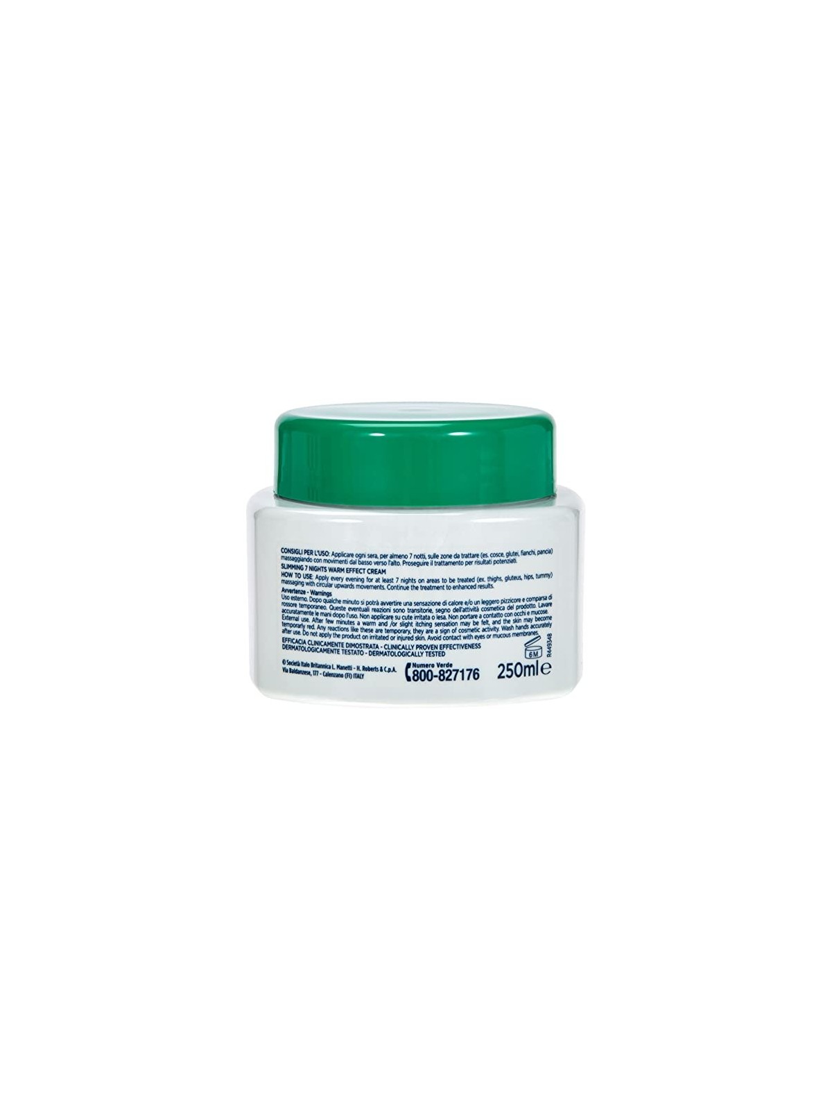 Crema Snellente Intensiva 7 notti 250ml donna