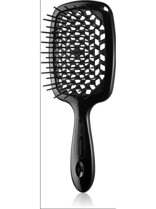 Spazzola da parrucchiere Superbrush per districare i capelli nera