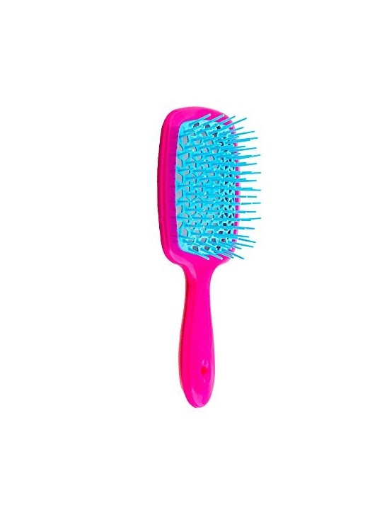 Spazzola da parrucchiere Superbrush White and Orange