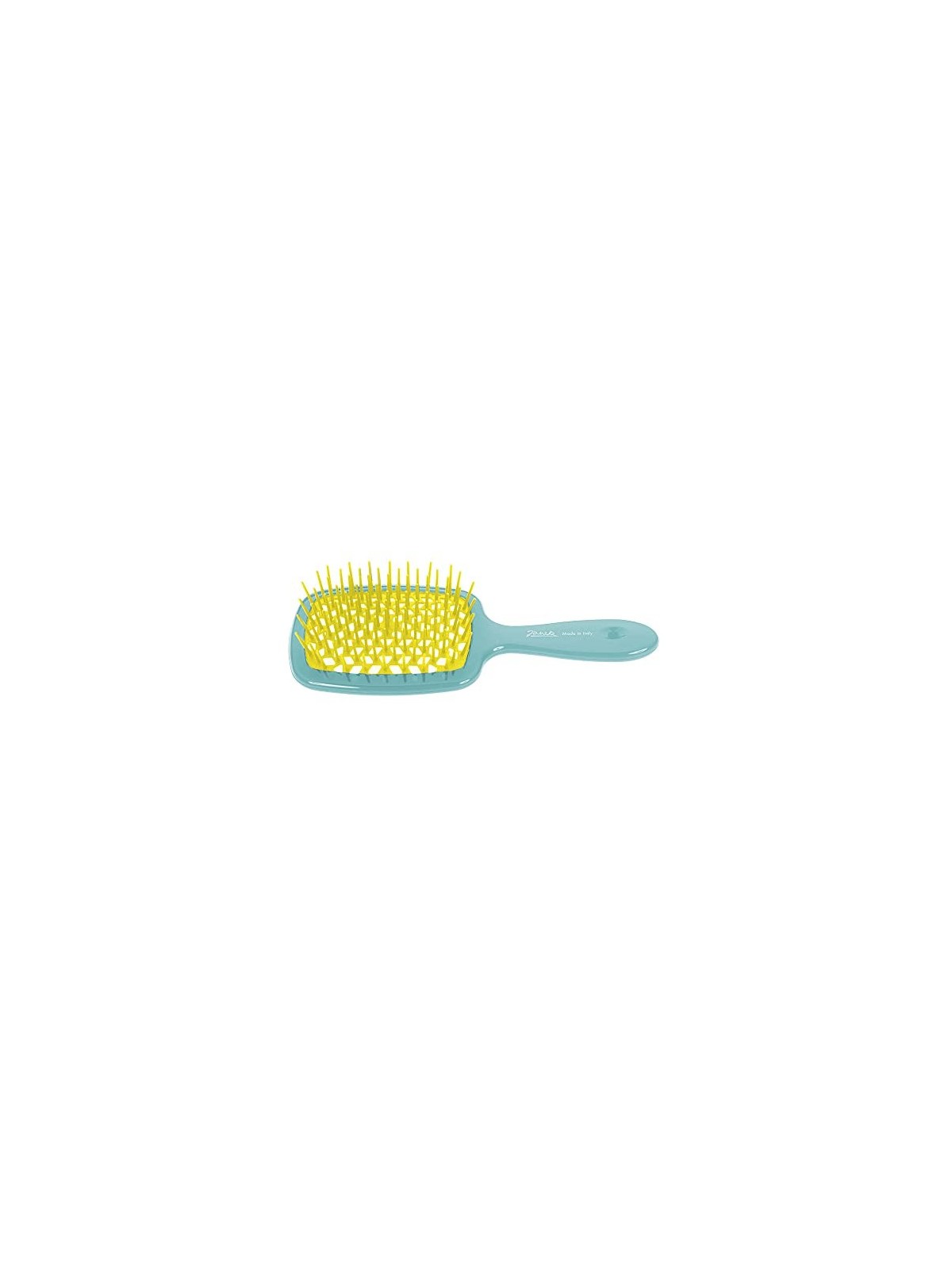 Spazzola da parrucchiere Superbrush Turchese-Giallo