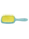 Spazzola da parrucchiere Superbrush Turchese-Giallo