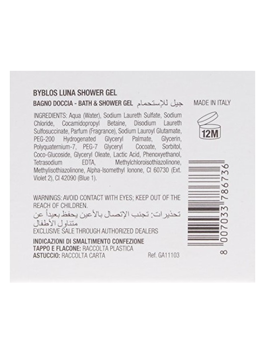 Byblos Luna Bagnodoccia 400ml