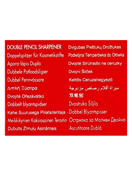 Pupa Double Pencil Sharpener donna 1 unitï¿½ï¿½