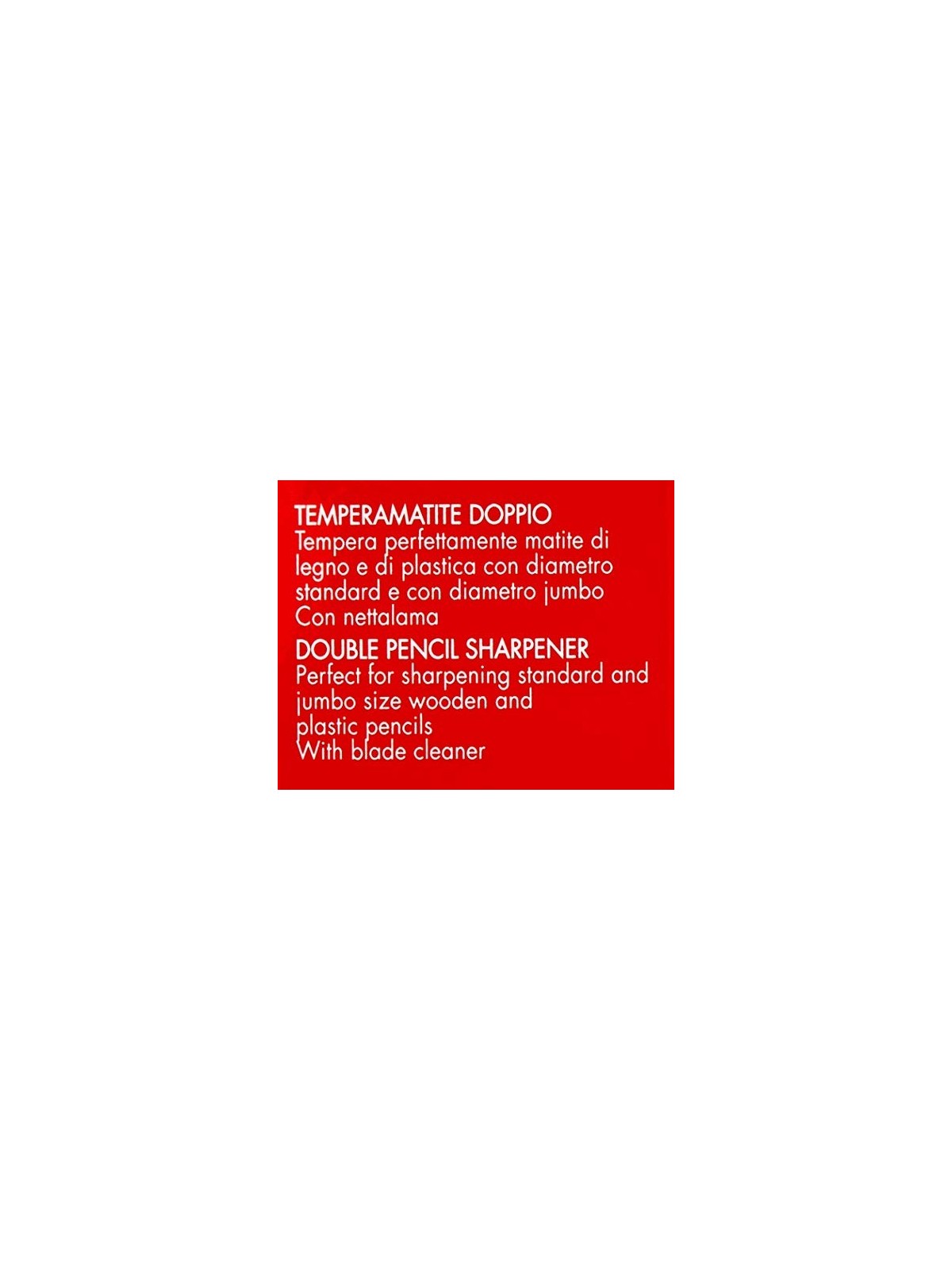 Pupa Double Pencil Sharpener donna 1 unitï¿½ï¿½