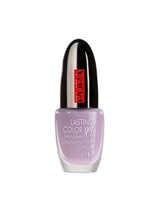Pupa Lasting Color Gel Glass Effect Nail Polish 5ml Numero 107 Vintage Lilac
