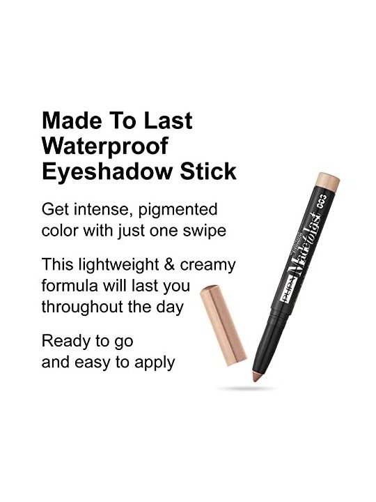 Pupa Made To Last Waterproof Eyeshadow Nude Gold