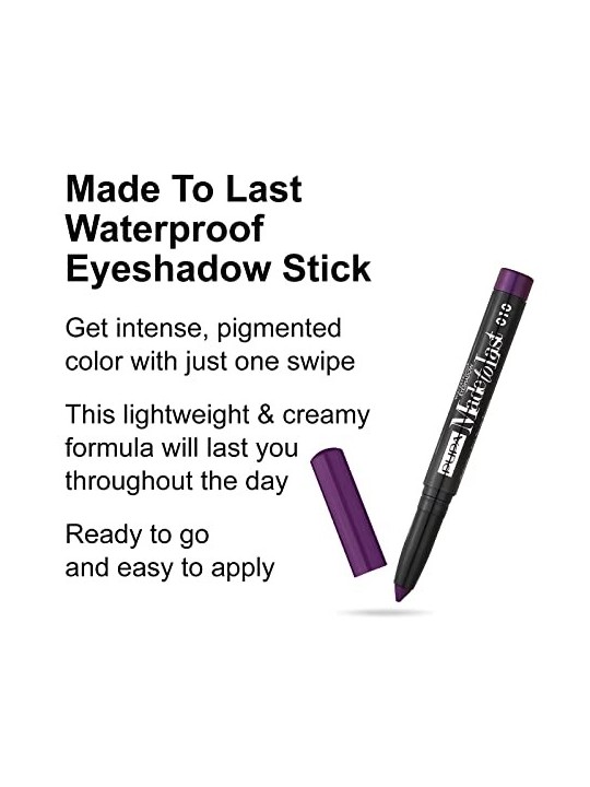 Pupa Made To Last Waterproof Eyeshadow donna 1,4g Numero 010 Shocking Violet