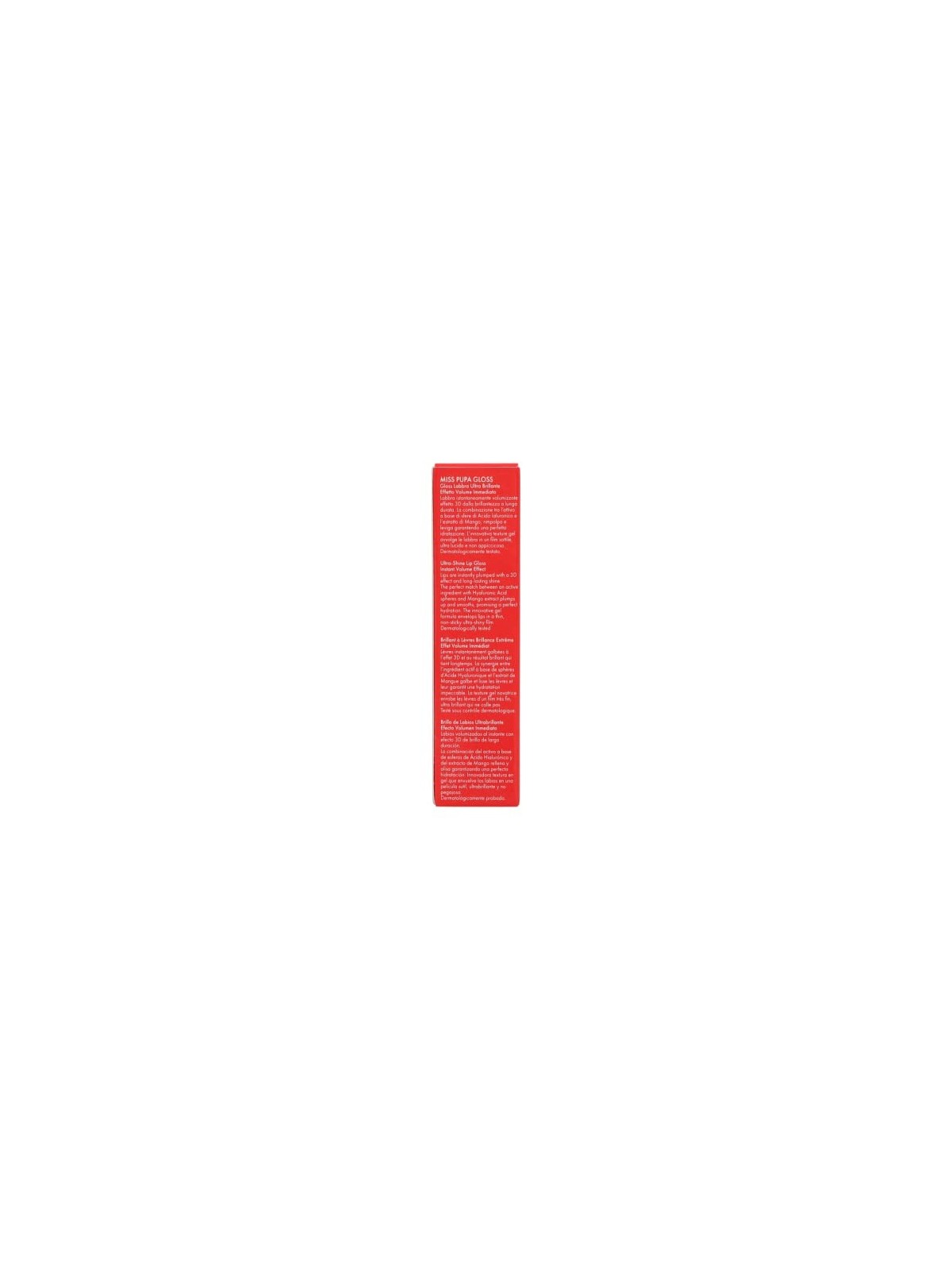Pupa Miss Pupa Ultra-Shine Lip Gloss donna 5ml Numero 101 Pearly Clear
