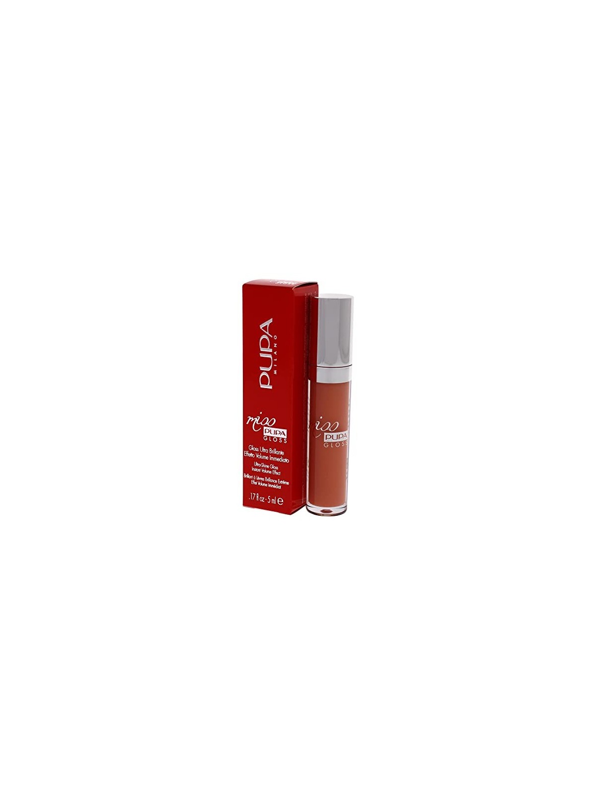 Miss Pupa Ultra-Shine Lip Gloss 201 Tender Apricot 5ml