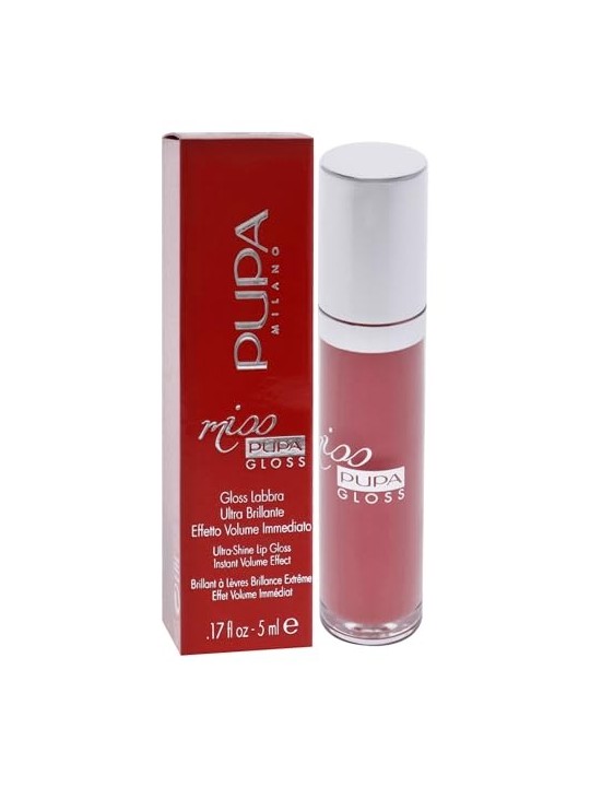 Pupa Miss Pupa Ultra-Shine Lip Gloss donna 5ml Numero 302 Ingenious Pink