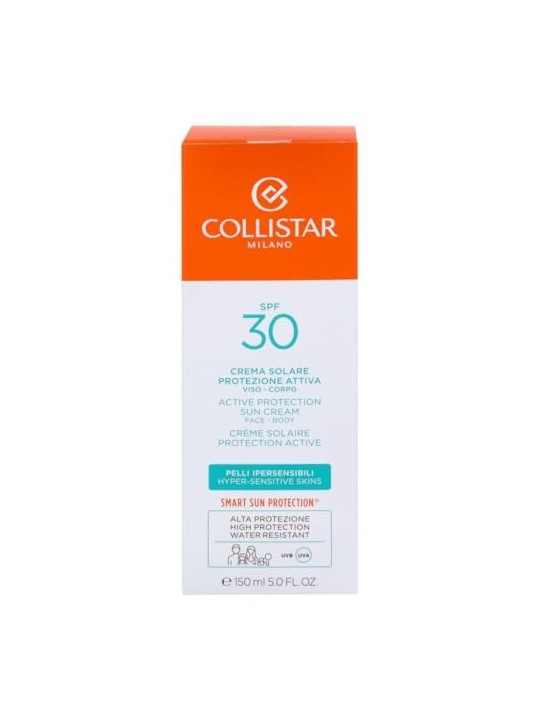 Crema solare attiva viso-corpo SPF30 Collistar 150ml