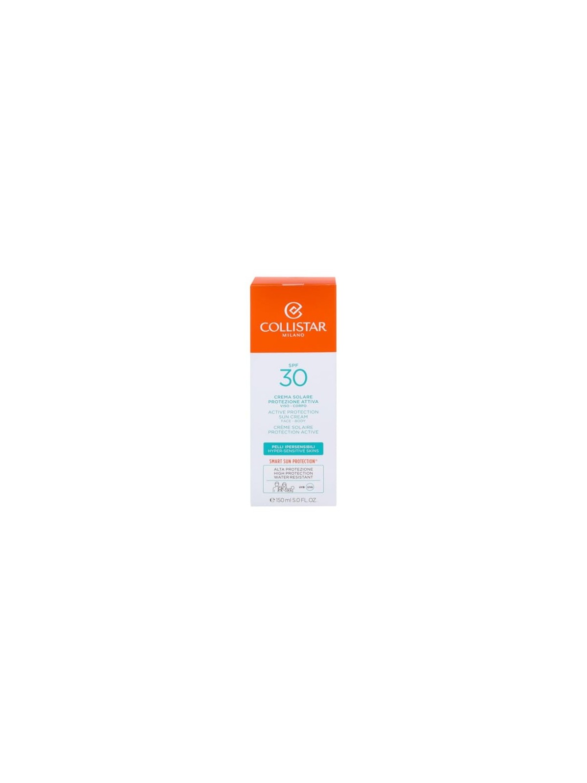 Crema solare attiva viso-corpo SPF30 Collistar 150ml