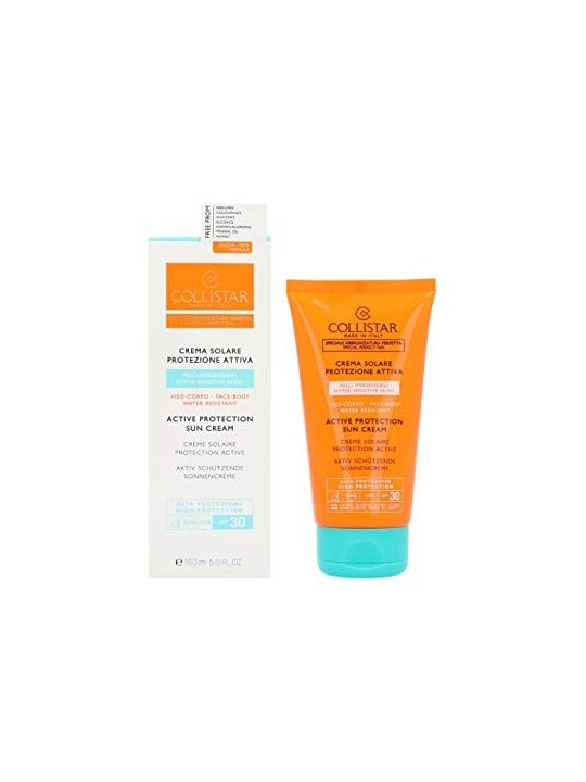 Crema solare attiva viso-corpo SPF30 Collistar 150ml