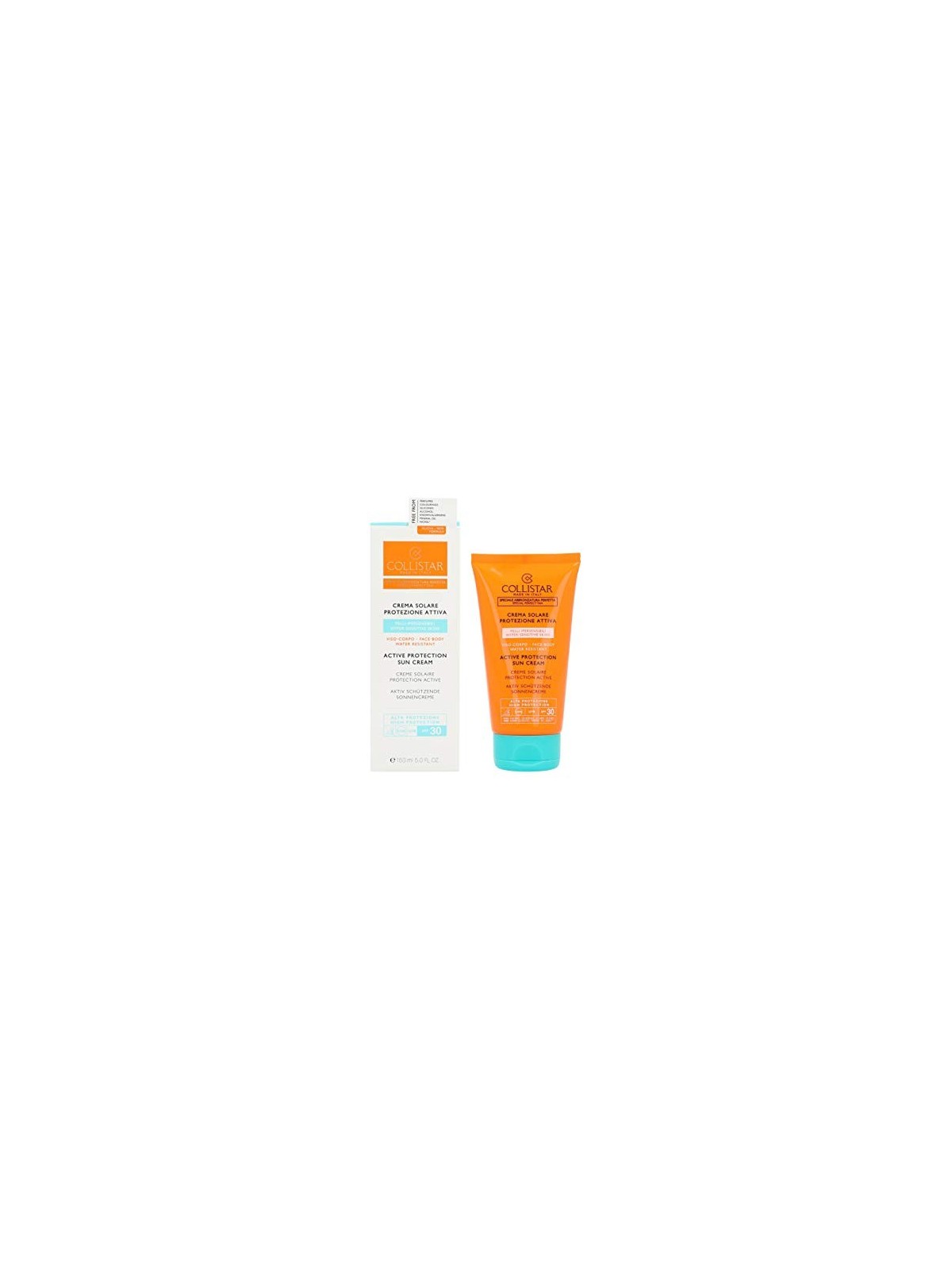 Crema solare attiva viso-corpo SPF30 Collistar 150ml