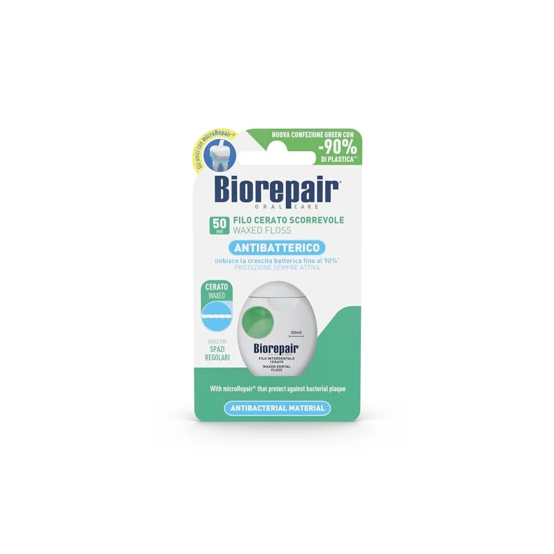 Biorepair Filo interdentale cerato antibatterico