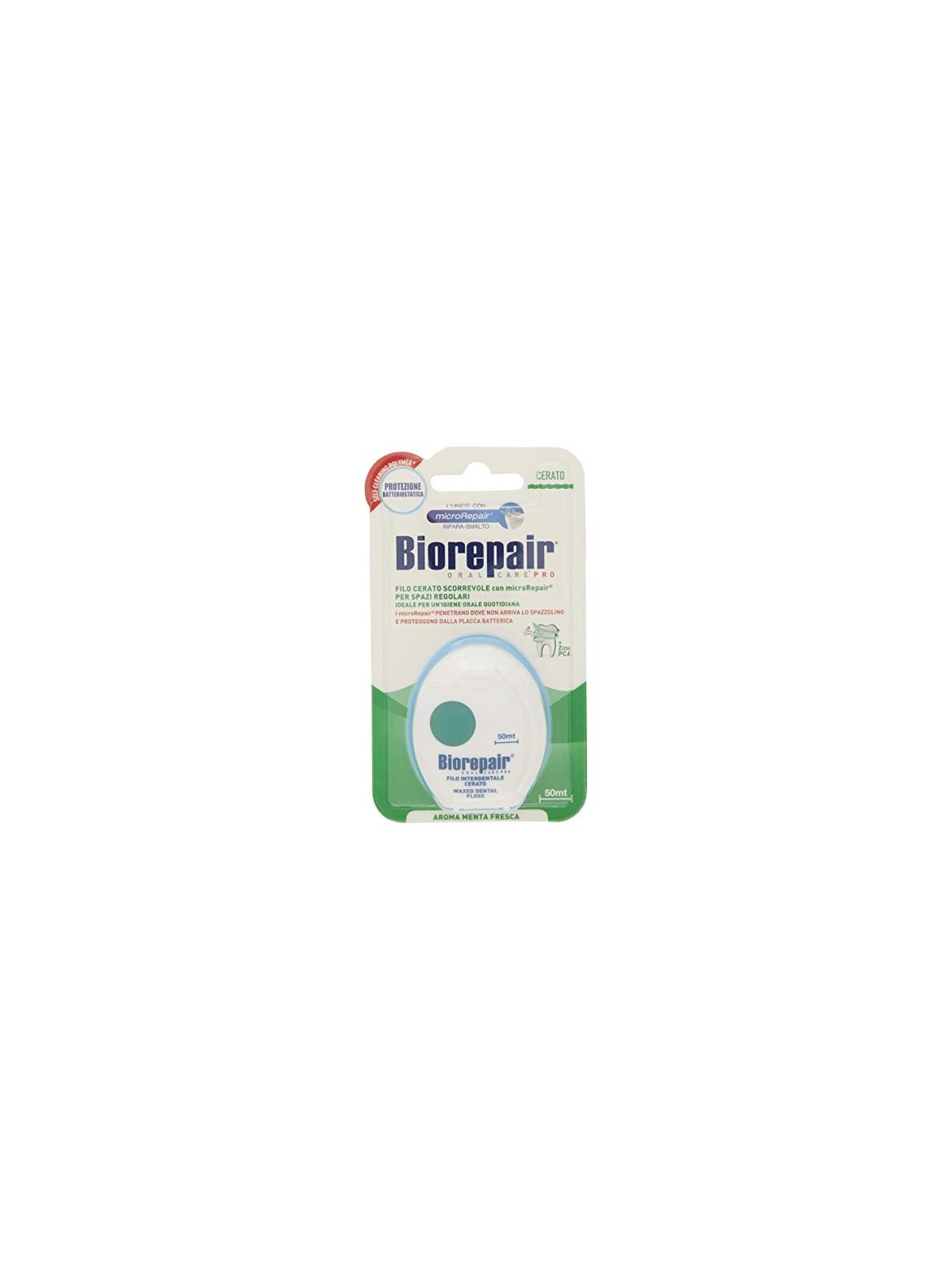 Biorepair Filo interdentale cerato antibatterico