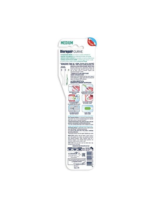 Biorepair Spazzolino Antibatterico Medio