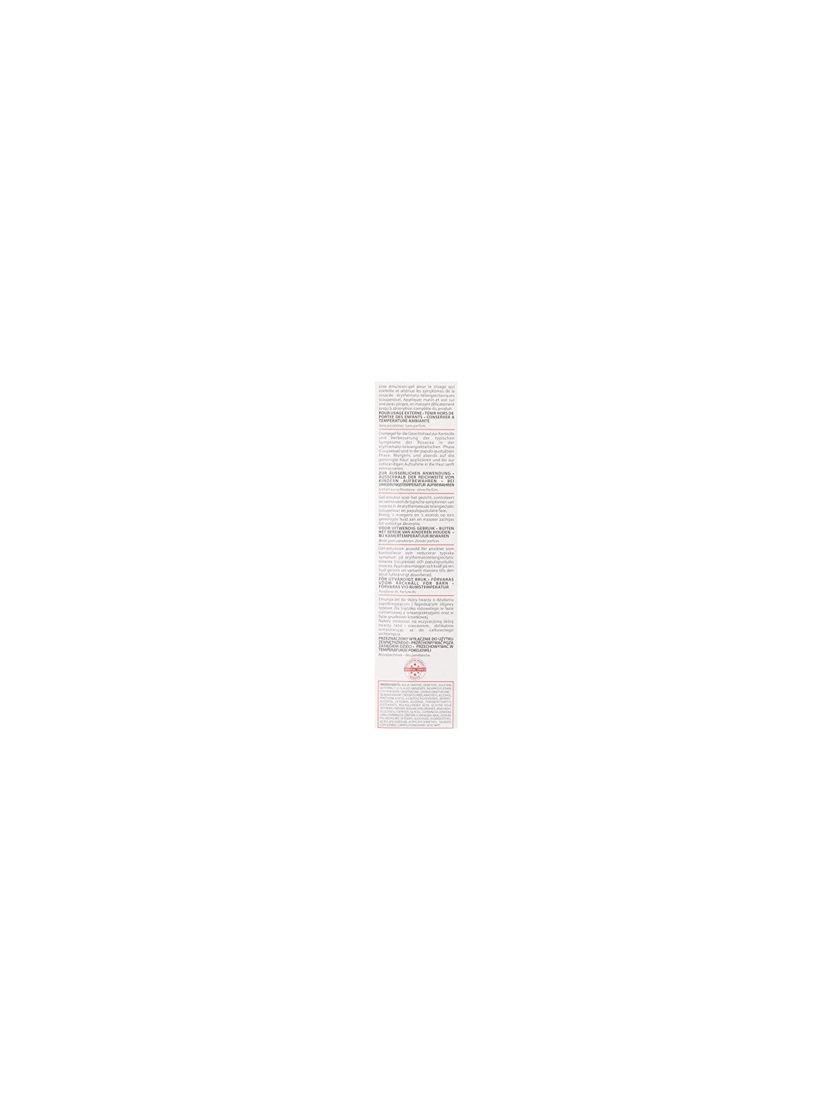 Endocare Rosacure Fast Emulsione Gel per il Viso 30ml Unisex