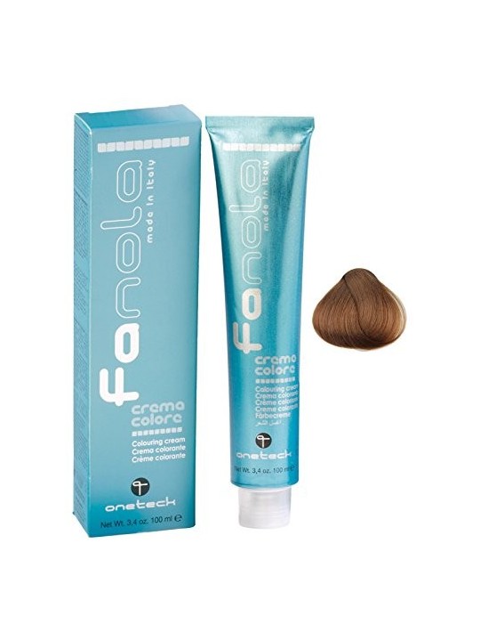 Fanola Crema Colorante per Capelli 100ml 8.13 Biondo Chiaro Beige
