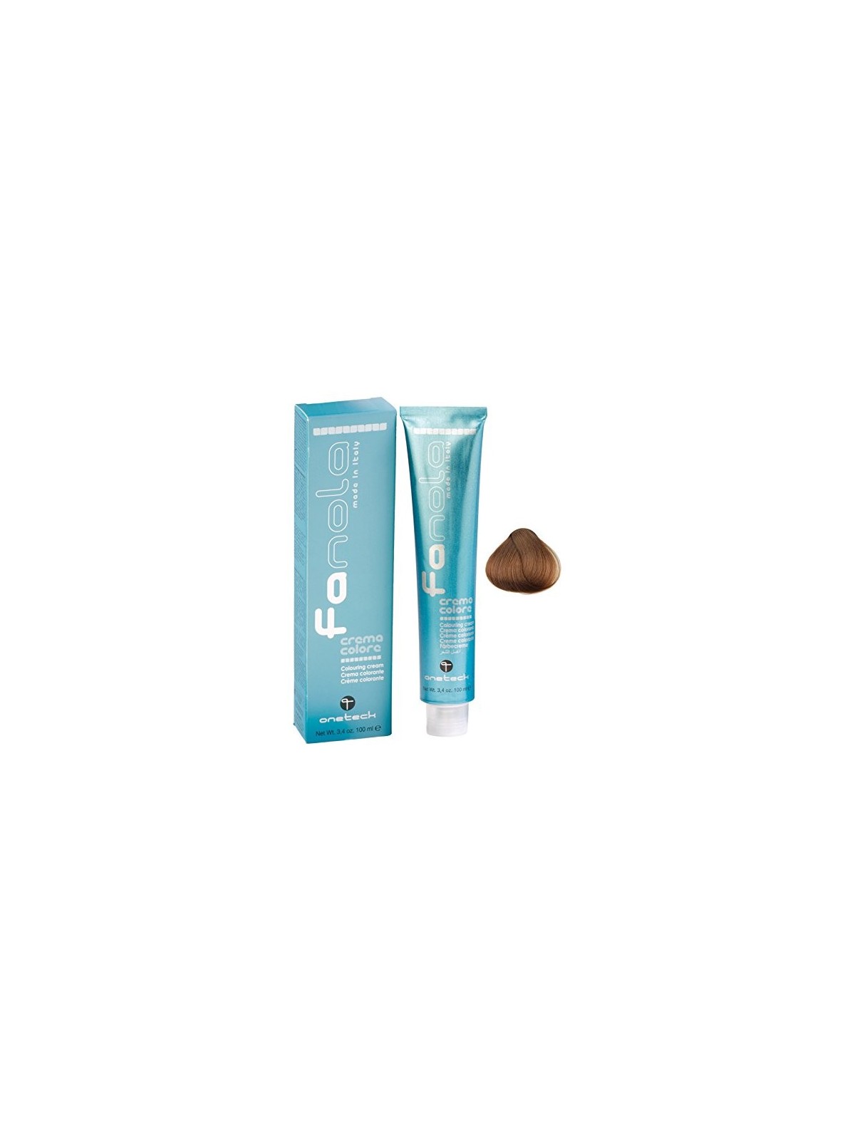 Fanola Crema Colorante per Capelli 100ml 8.13 Biondo Chiaro Beige