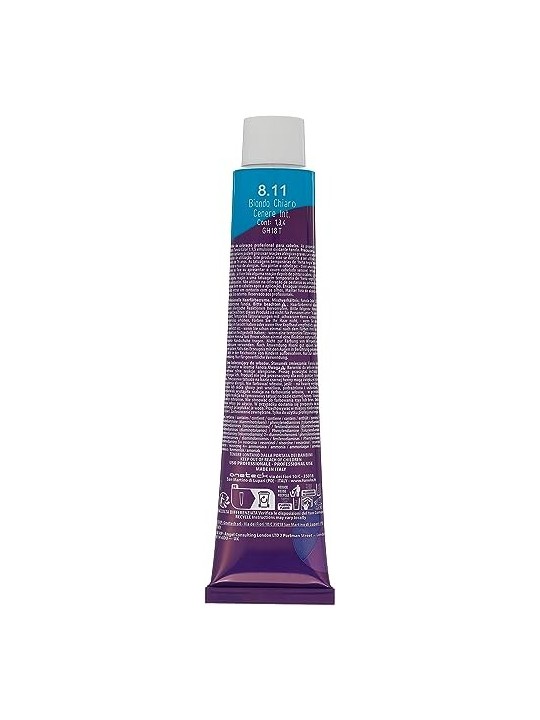 Fanola Hair Color Cream 100ml 8.11 Light Blond Intense Ash