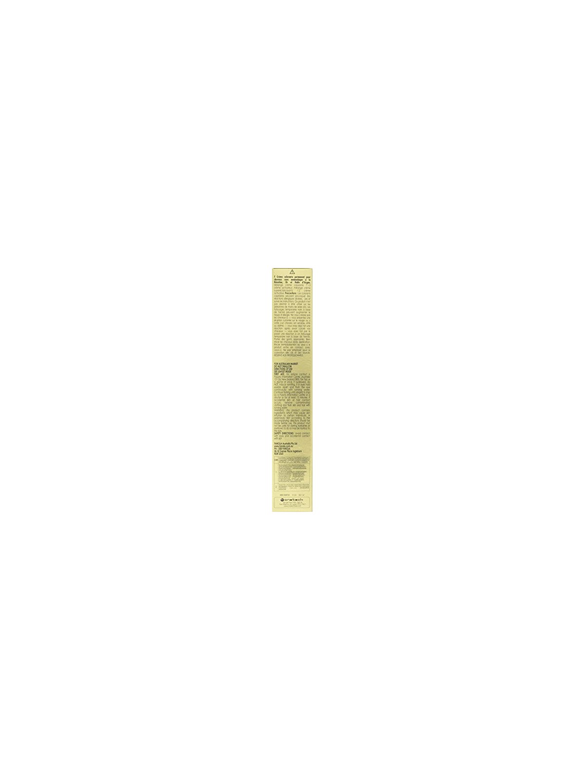 Fanola Oro Therapy Colour Keratin 100ml 7.1