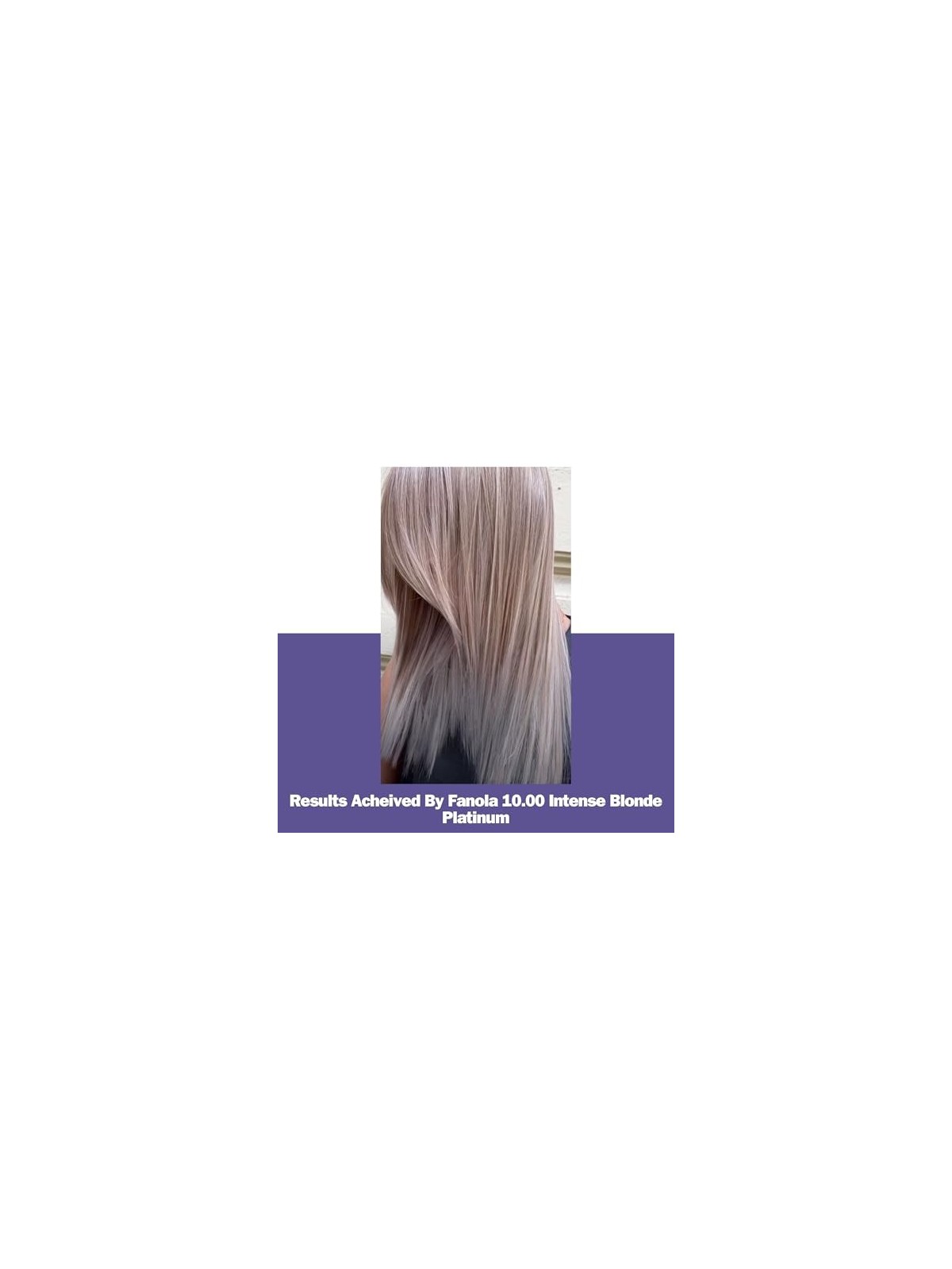Fanola Crema Colore 10.00 Biondo Intenso Platino 100ml
