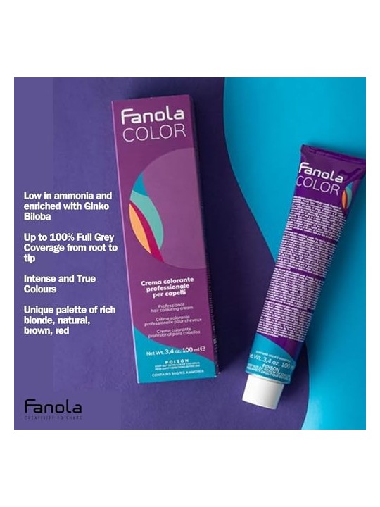 Fanola Crema Colore 10.00 Biondo Intenso Platino 100ml