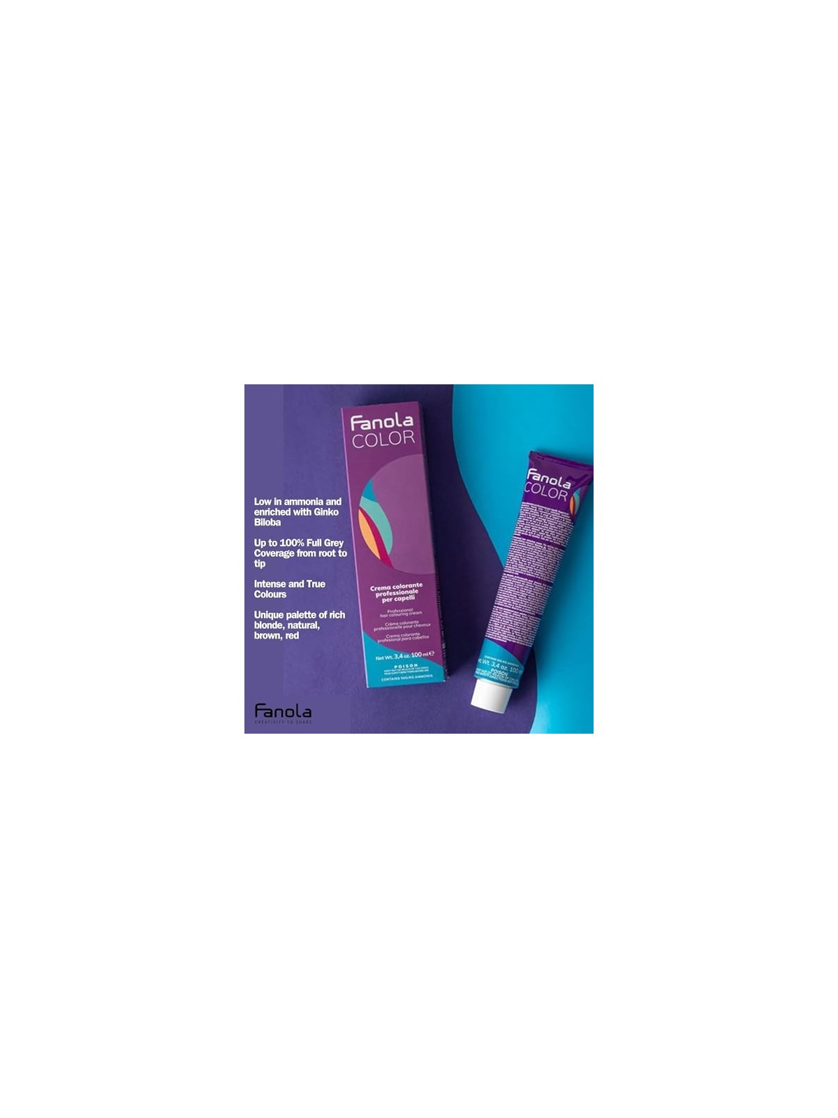 Fanola Crema Colore 10.00 Biondo Intenso Platino 100ml