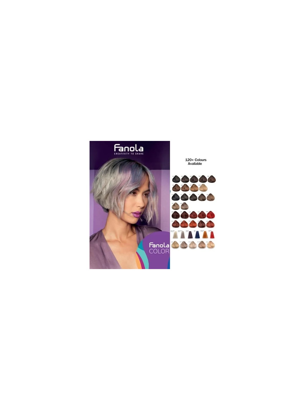 Fanola Crema Colore 10.00 Biondo Intenso Platino 100ml