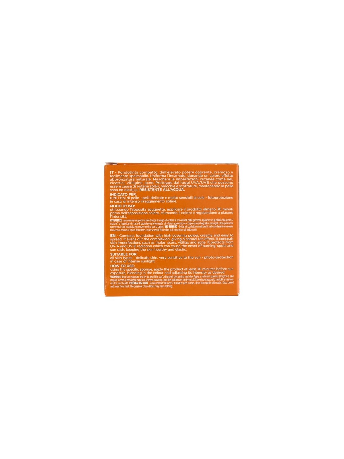 Rilastil SUN SYSTEM SPF50 Crema Compatta Bronzo Donna